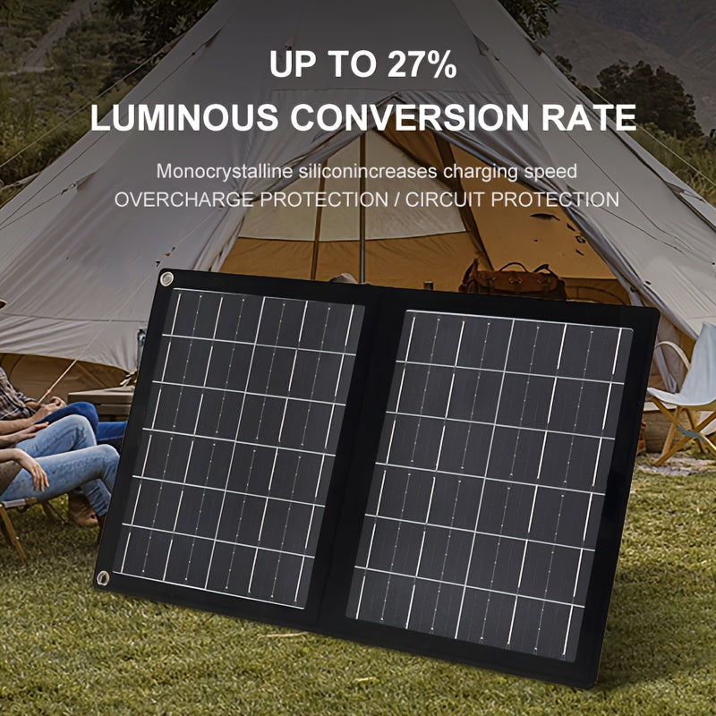 NNETM Portable Solar Panel Charger (2-in-1)-3