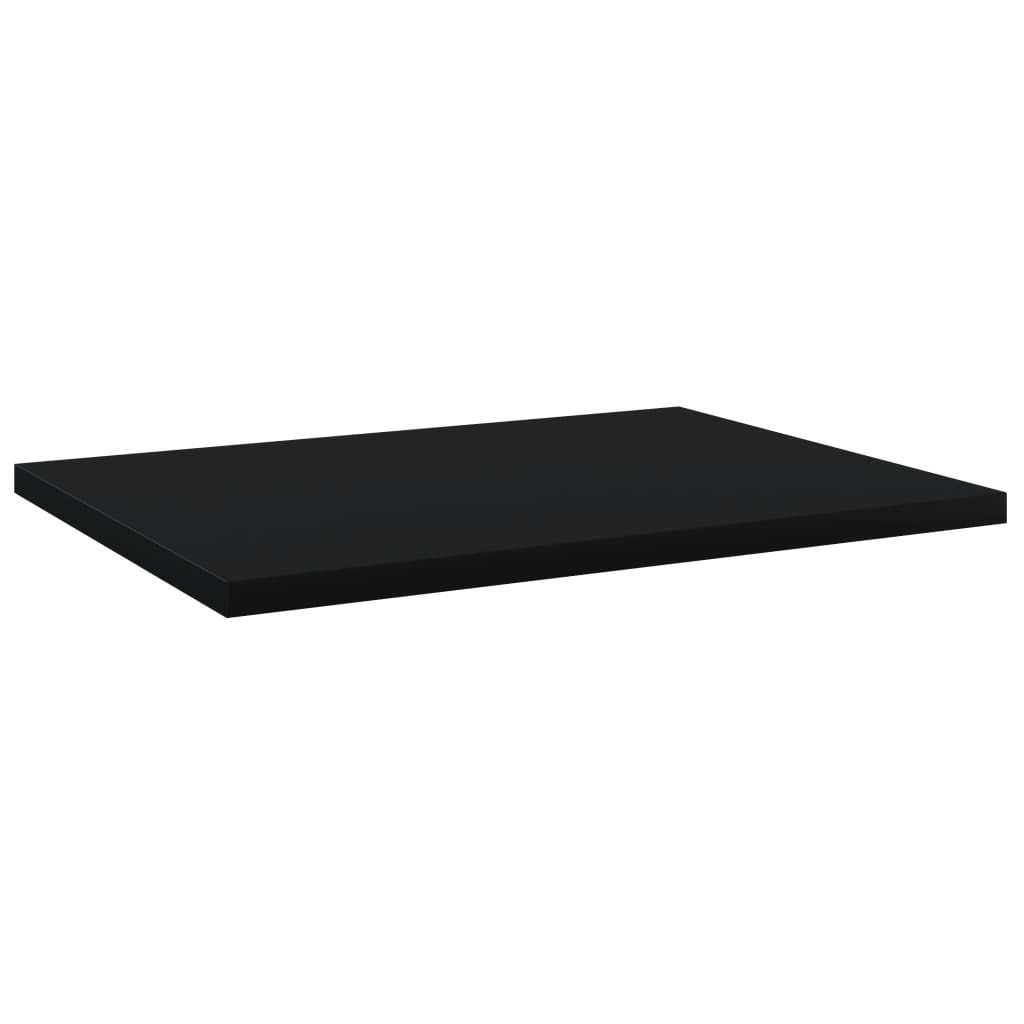 NNEVL Bookshelf Boards 4 pcs Black 40x30x1.5 cm Chipboard-1