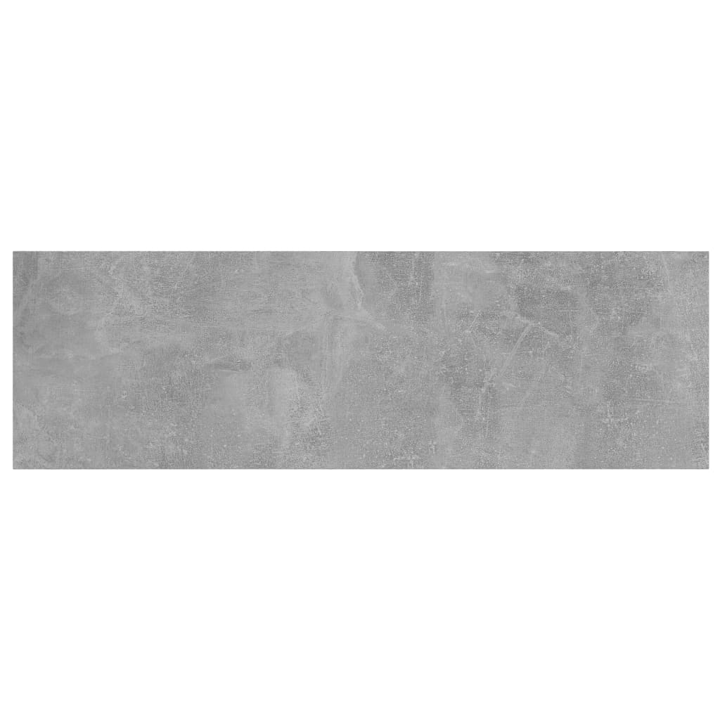 NNEVL Bookshelf Boards 8 pcs Concrete Grey 80x20x1.5 cm Chipboard-3