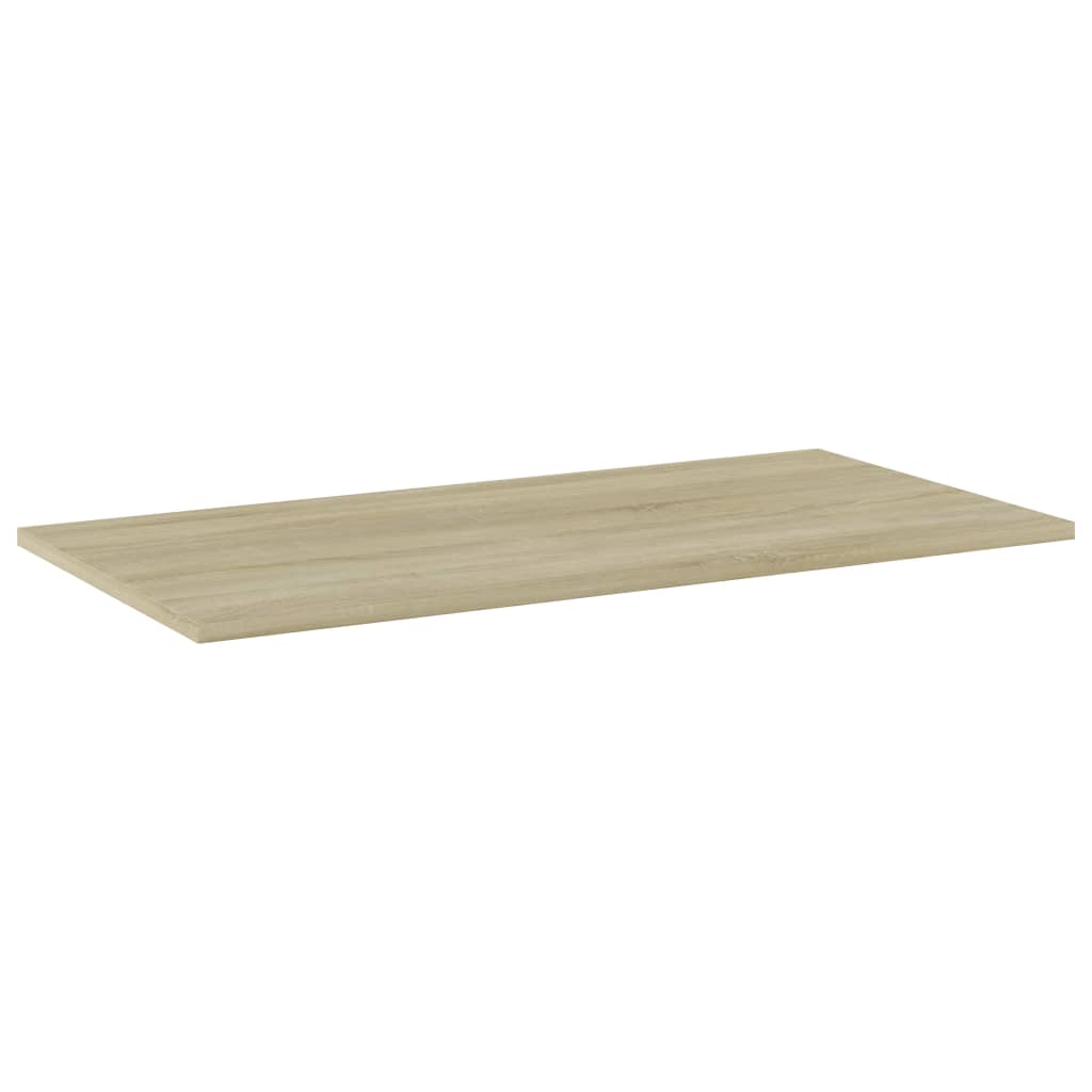 NNEVL Bookshelf Boards 8 pcs Sonoma Oak 80x40x1.5 cm Chipboard-1