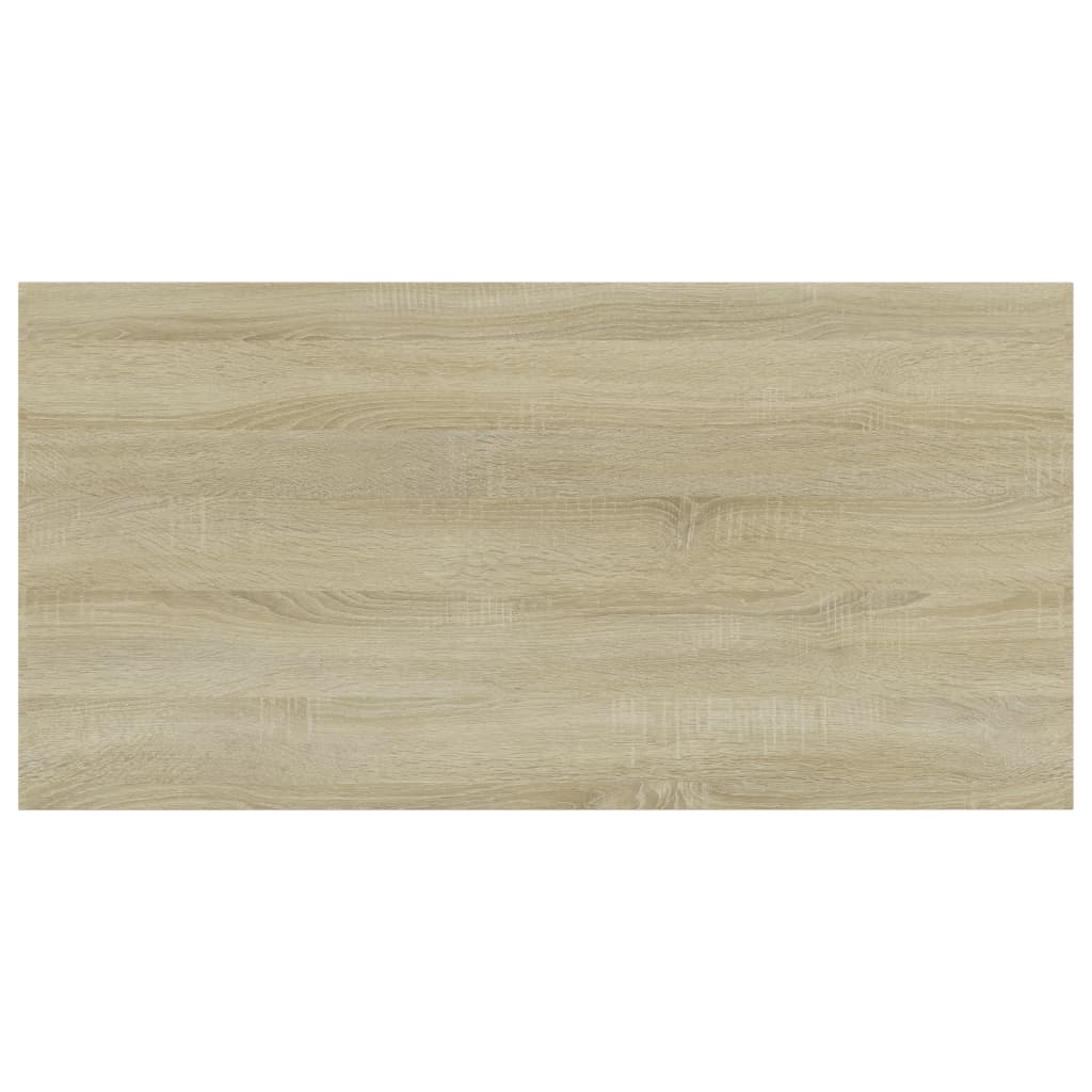 NNEVL Bookshelf Boards 8 pcs Sonoma Oak 80x40x1.5 cm Chipboard-3
