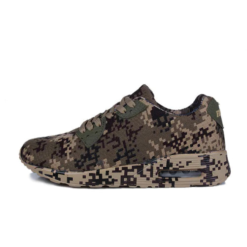 Camouflage Cushion Sneakers for Men and Women
